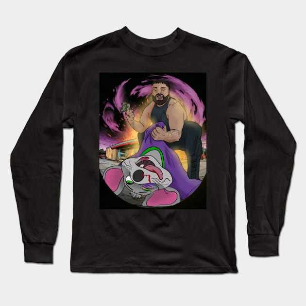 The rat Long Sleeve T-Shirt by Blackwell designs 